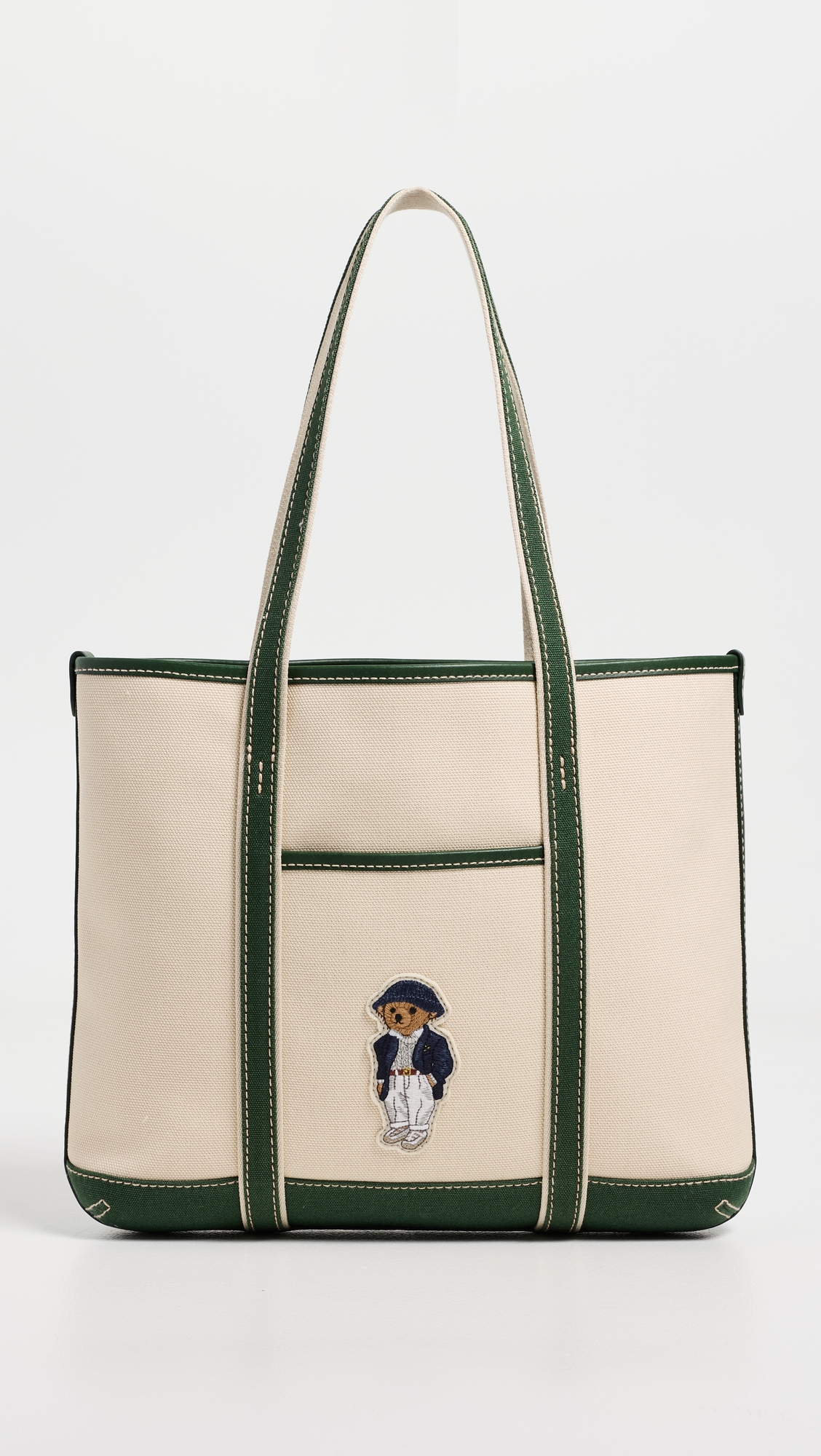 Polo Ralph Lauren Small Shaped Polo Bear Tote Bag