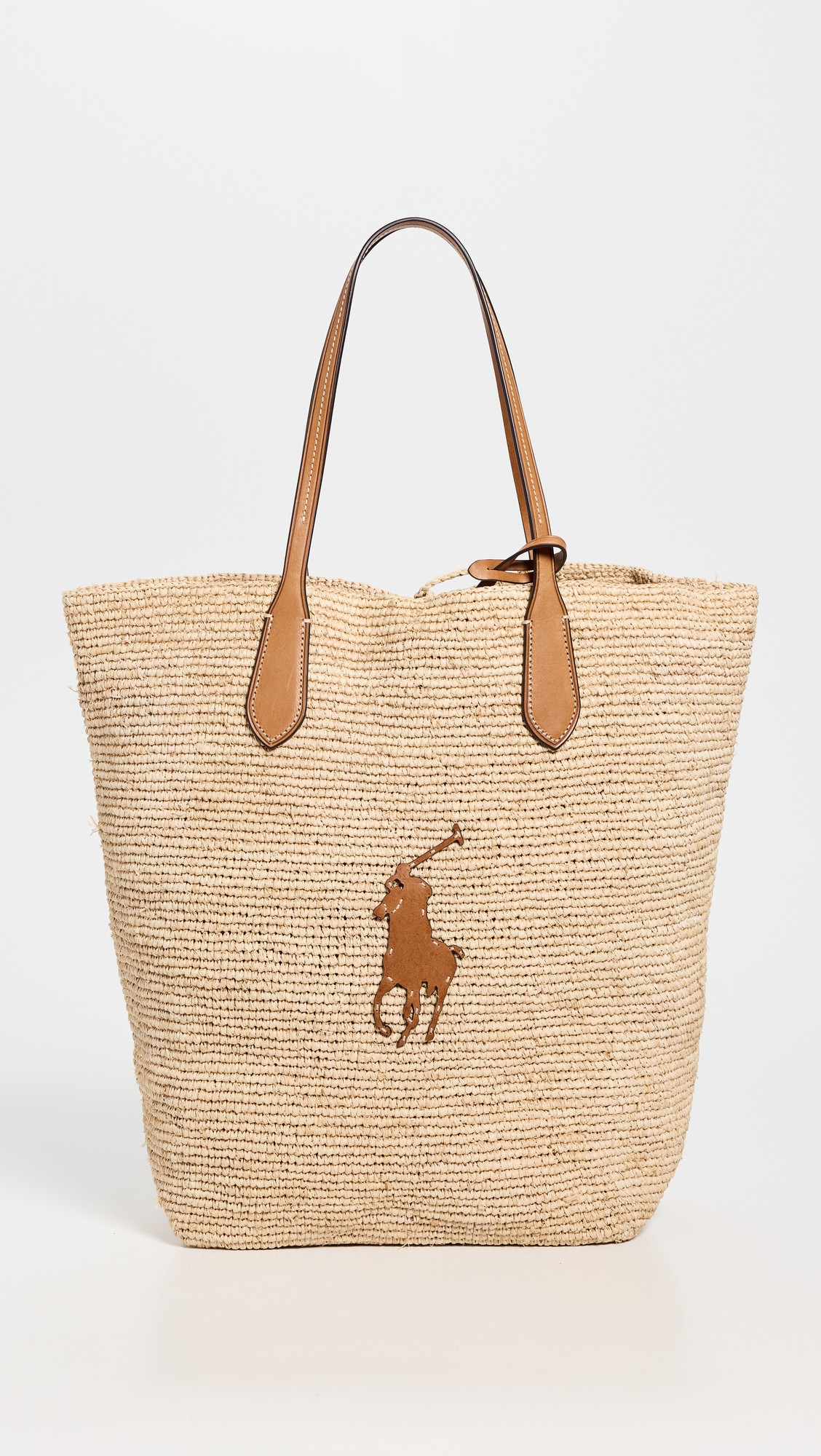 Polo Ralph Lauren Large Raffia Tote