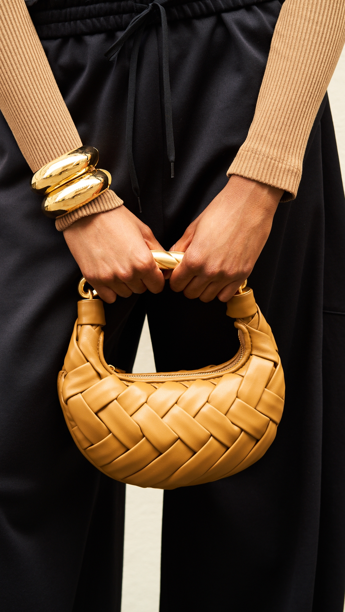 JW PEI Orla Faux Leather Weave Handbag