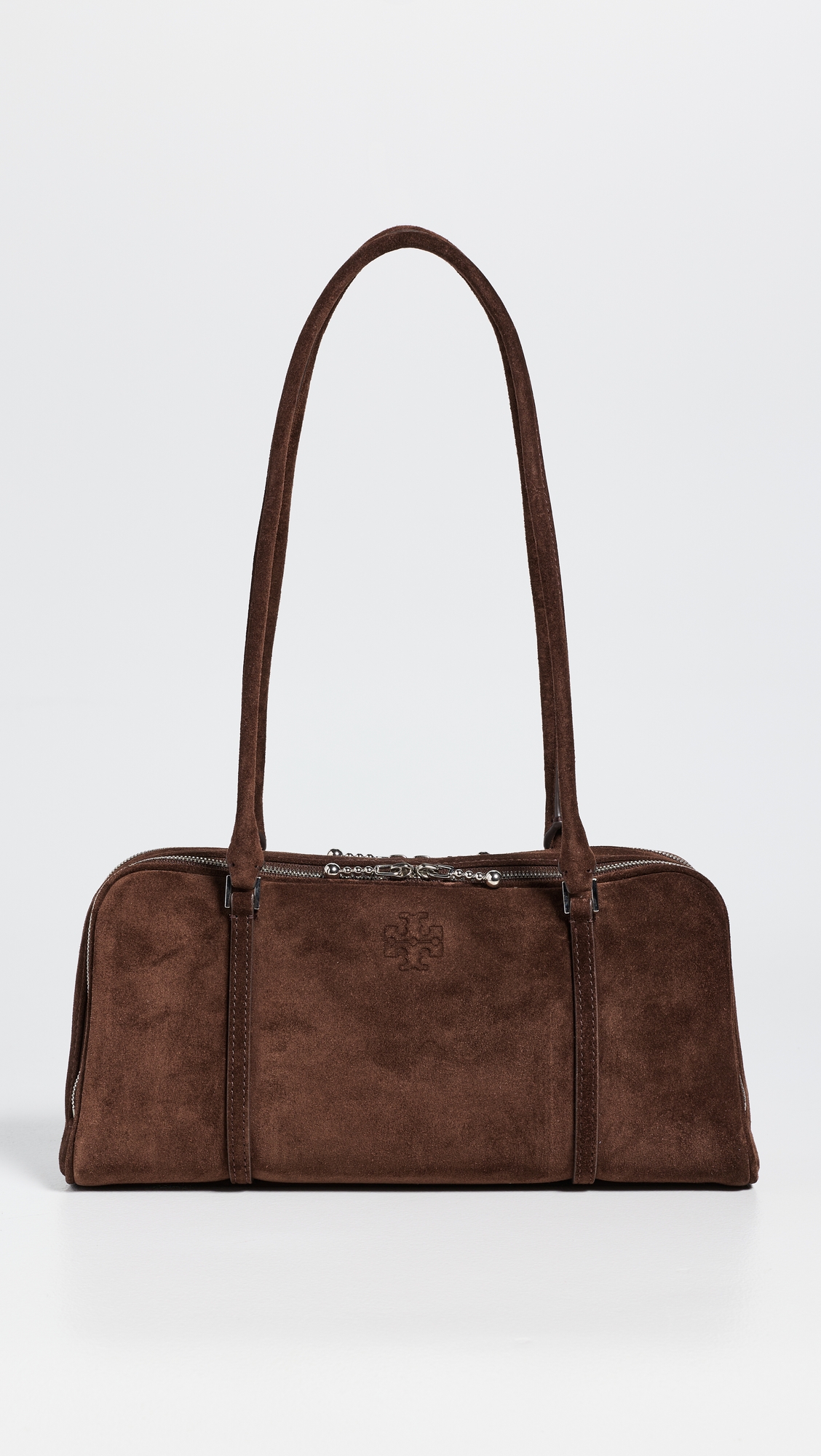 Tory Burch Marshmallow Suede Small Satchel