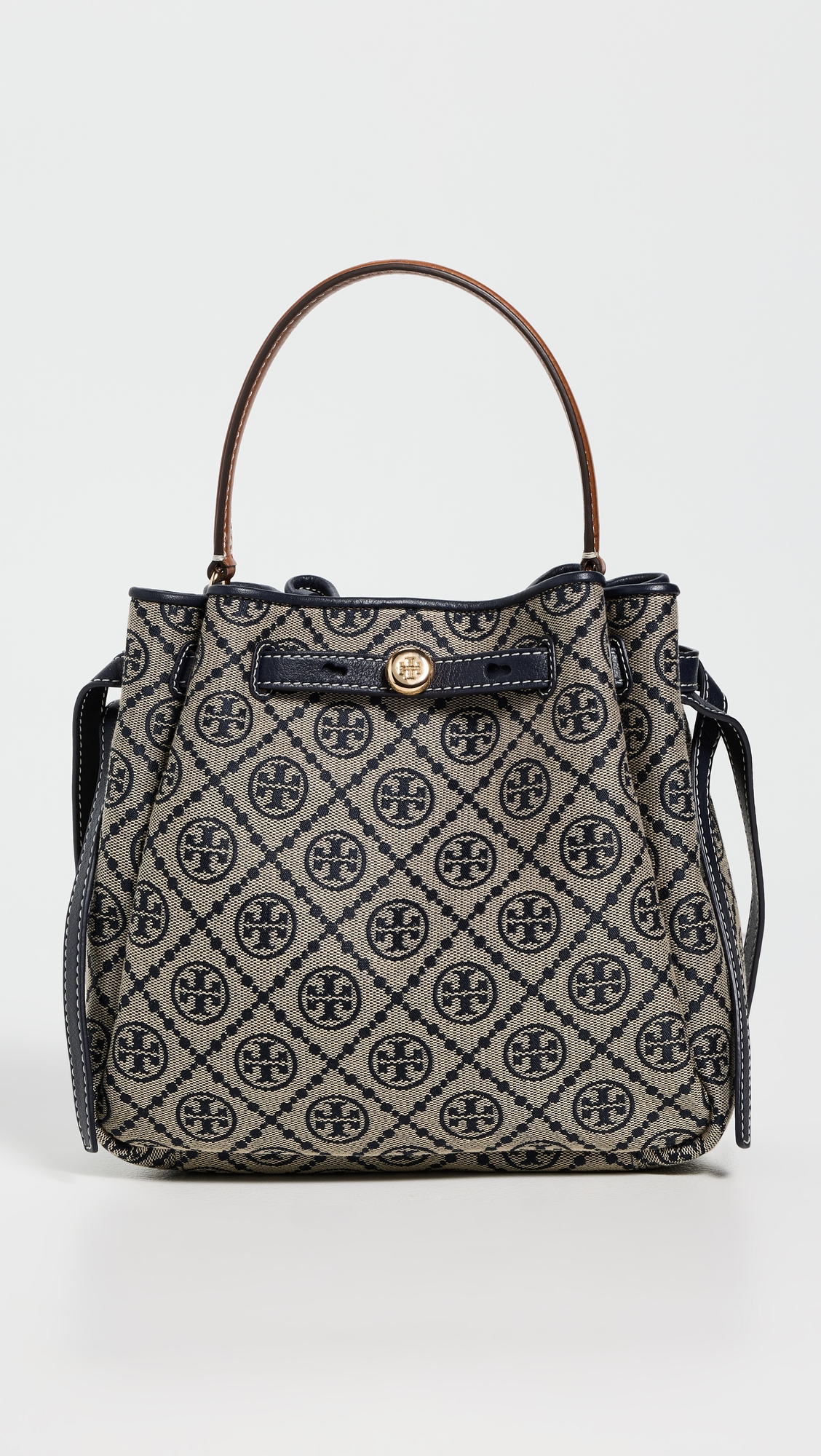 حقيبة دلو Romy T Monogram