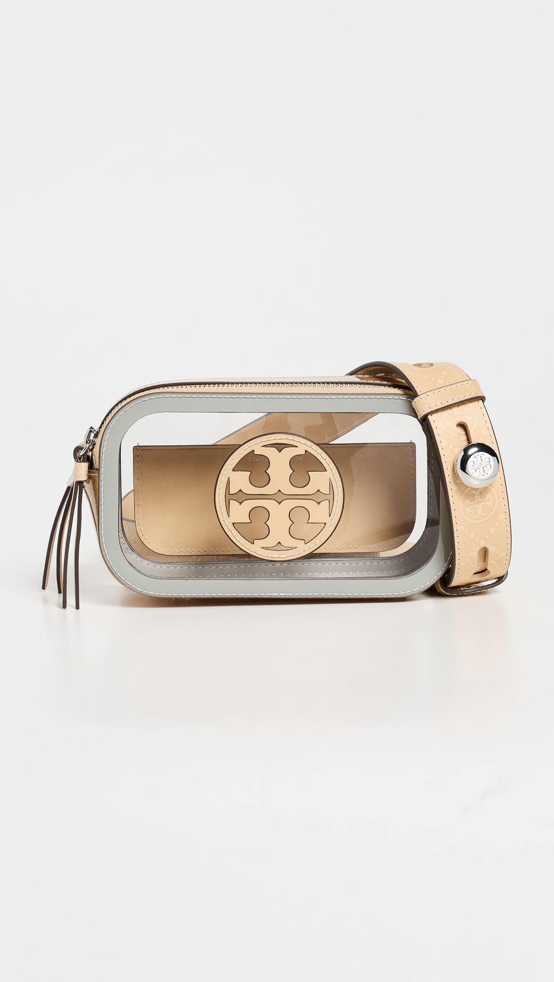 Tory Burch Miller PVC Mini Crossbody Stadium Bag