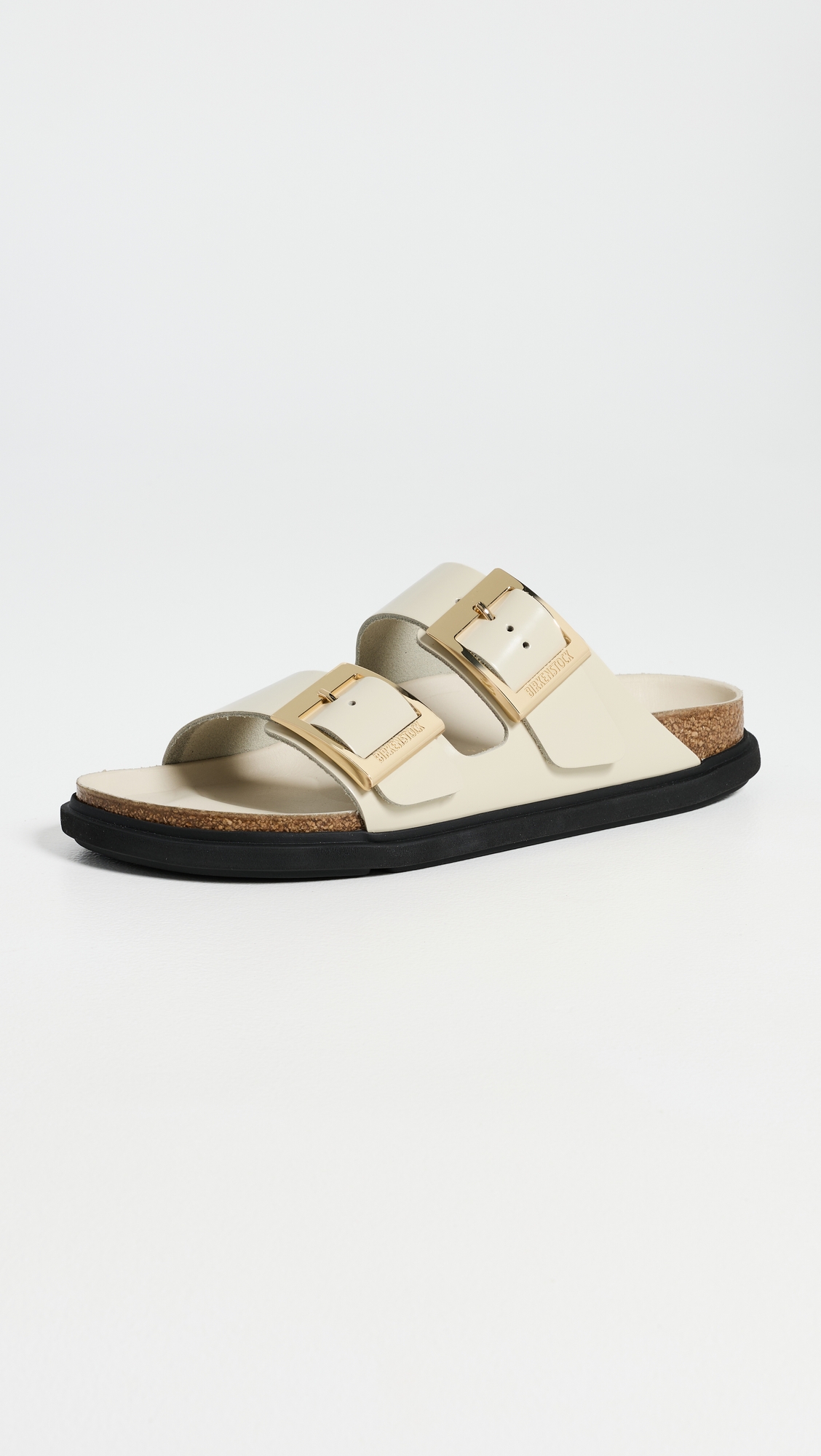 Birkenstock Arizona Droplet Buckle High Shine Sandals