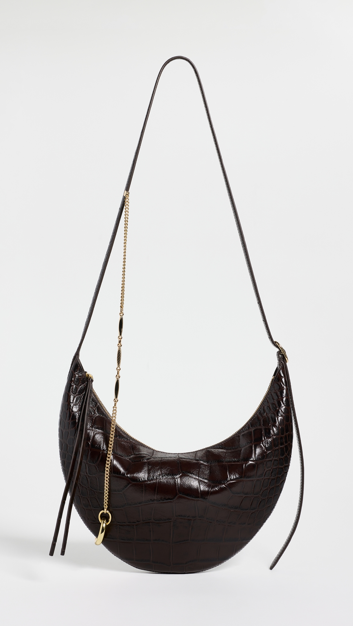 حقيبة كروس بودي Pierced Croc-Embossed