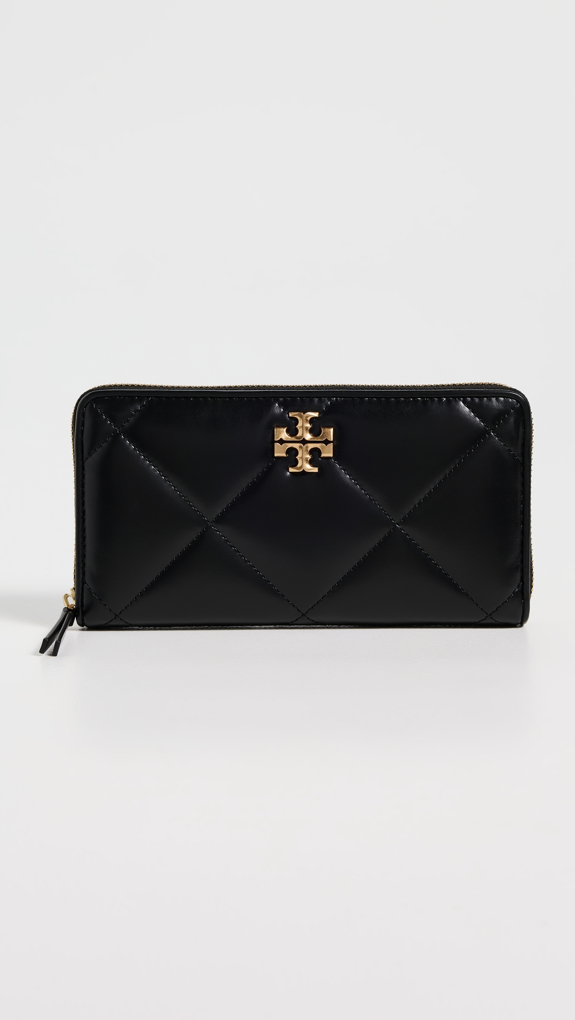 Tory Burch Kira Diamond Quilt Zip Continental Wallet