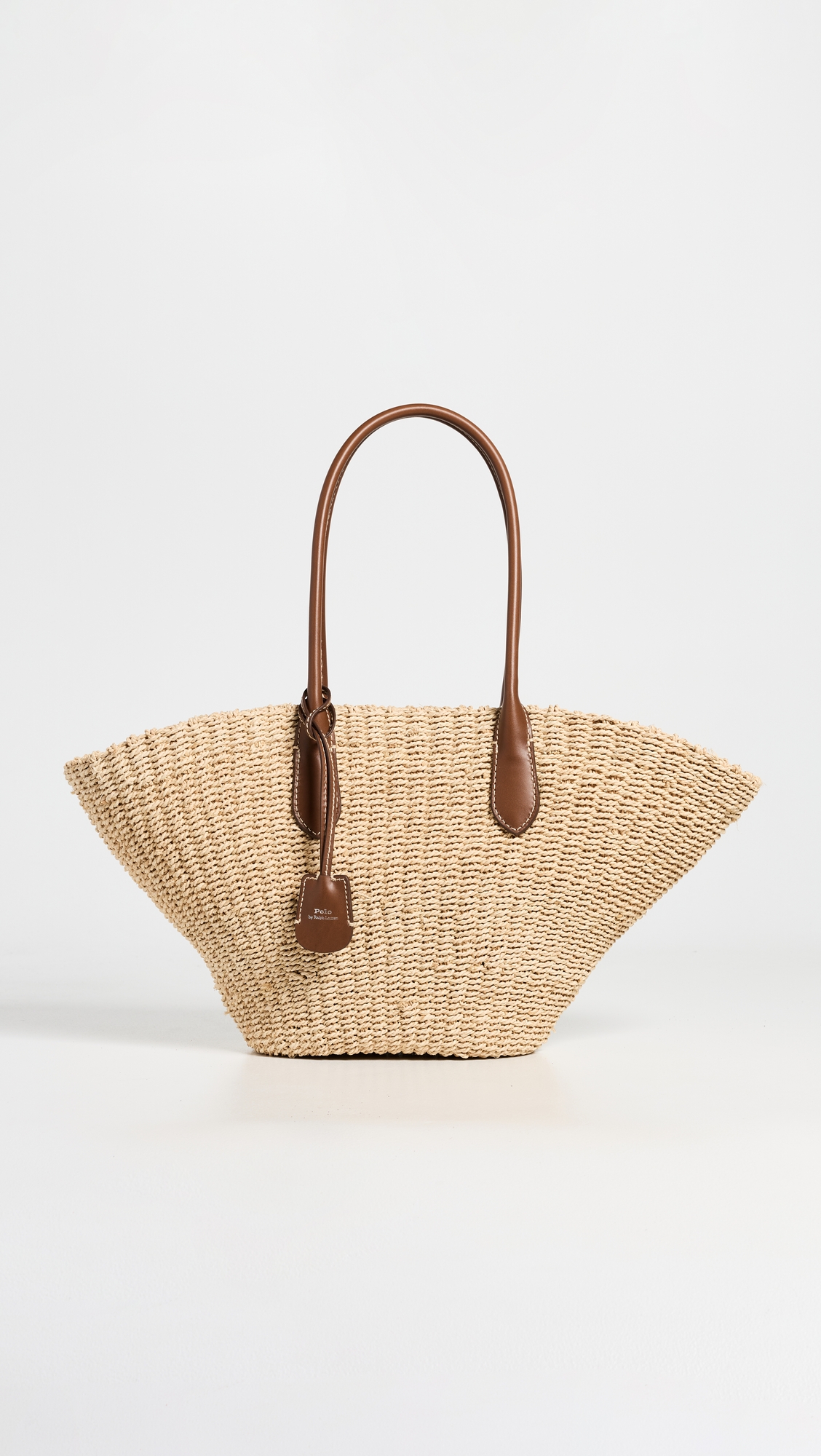 Polo Ralph Lauren Twist Raffia Basket Tote