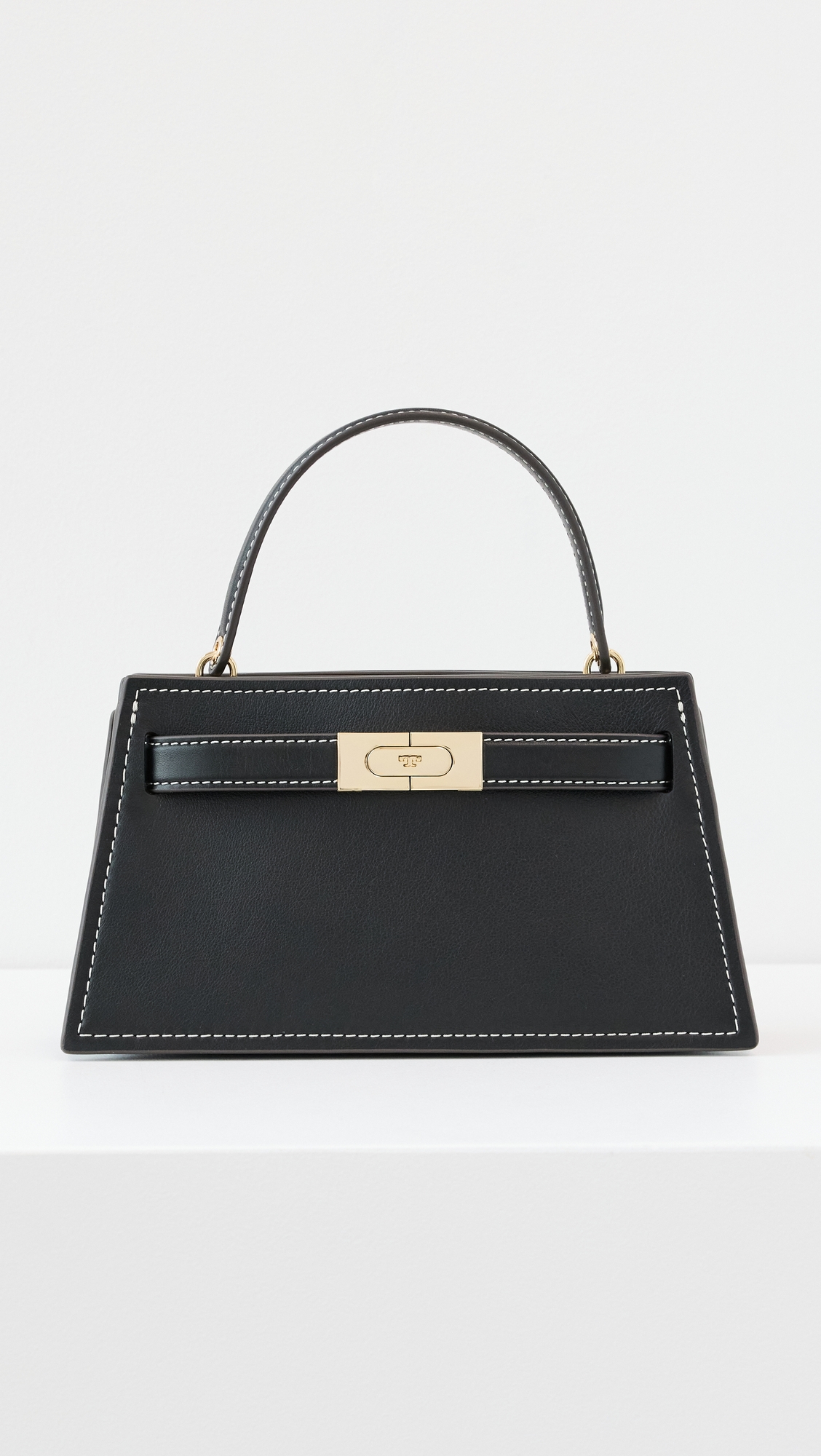Tory Burch Lee Radziwill Smooth Top Handle Petite Bag