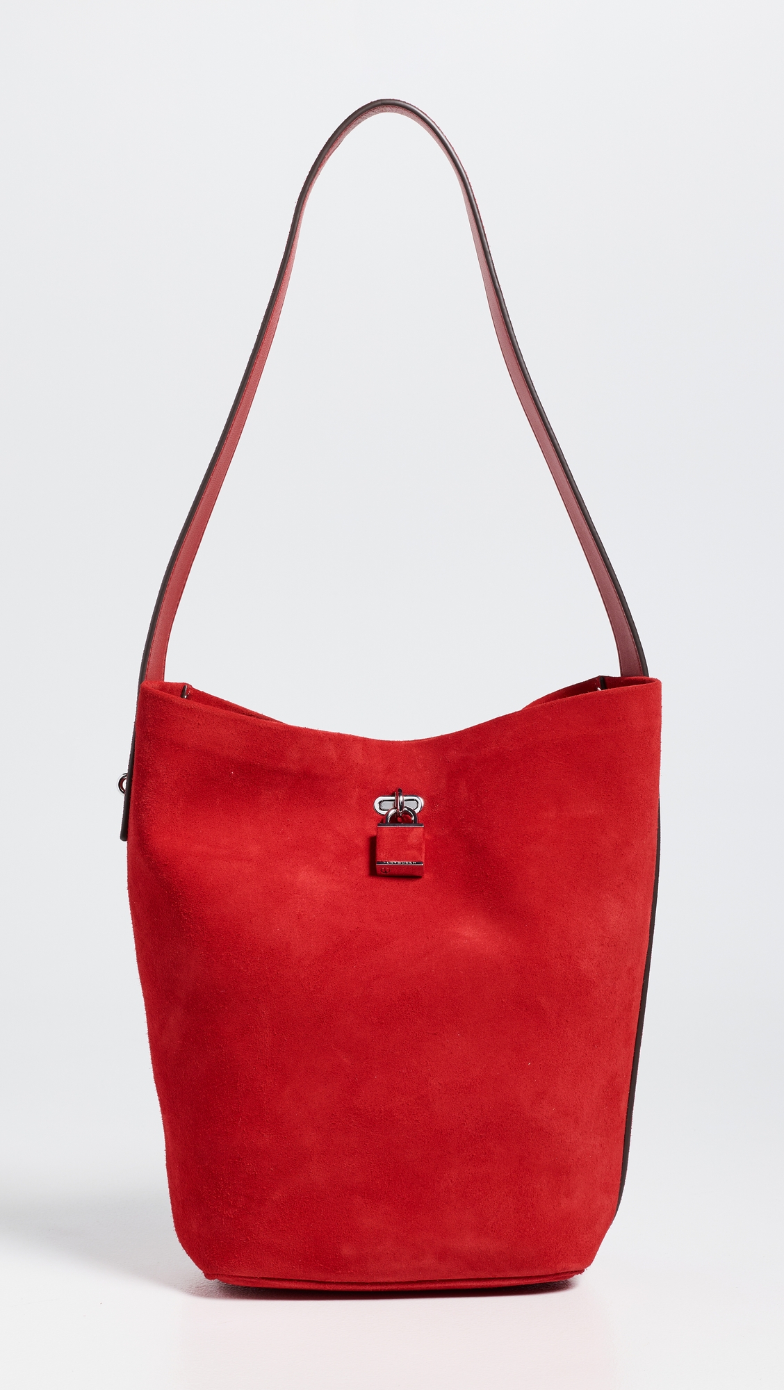 Tory Burch Suede Slim Bucket Bag